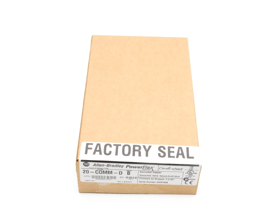 INDUSTRIAL SPARE PART 20-COMM-D SER. B F/W 2.001 24VDC DATE: 2016 NSFS