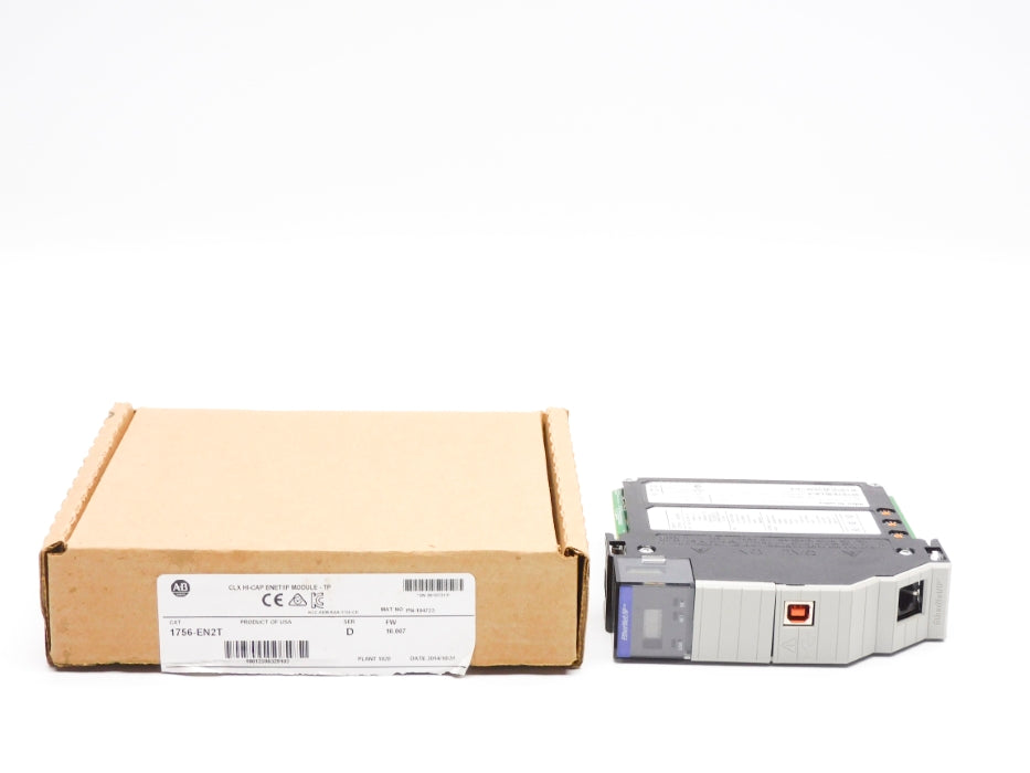 ALLEN BRADLEY 1756-EN2T SER. D F/W 10.007 NSMP
