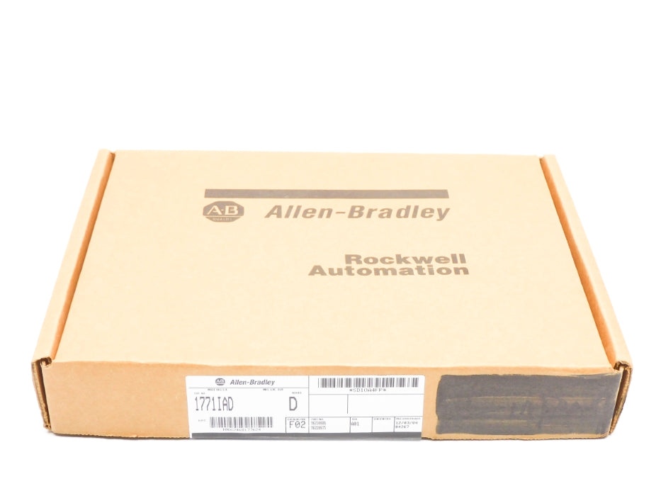 ALLEN BRADLEY 1771-IAD SER. D DATE: 2004 NSFS