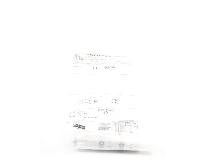 IFM EFECTOR IGT249 IGK3012-BPKG/AM/P/US-104-DPS 10-36VDC NSMP