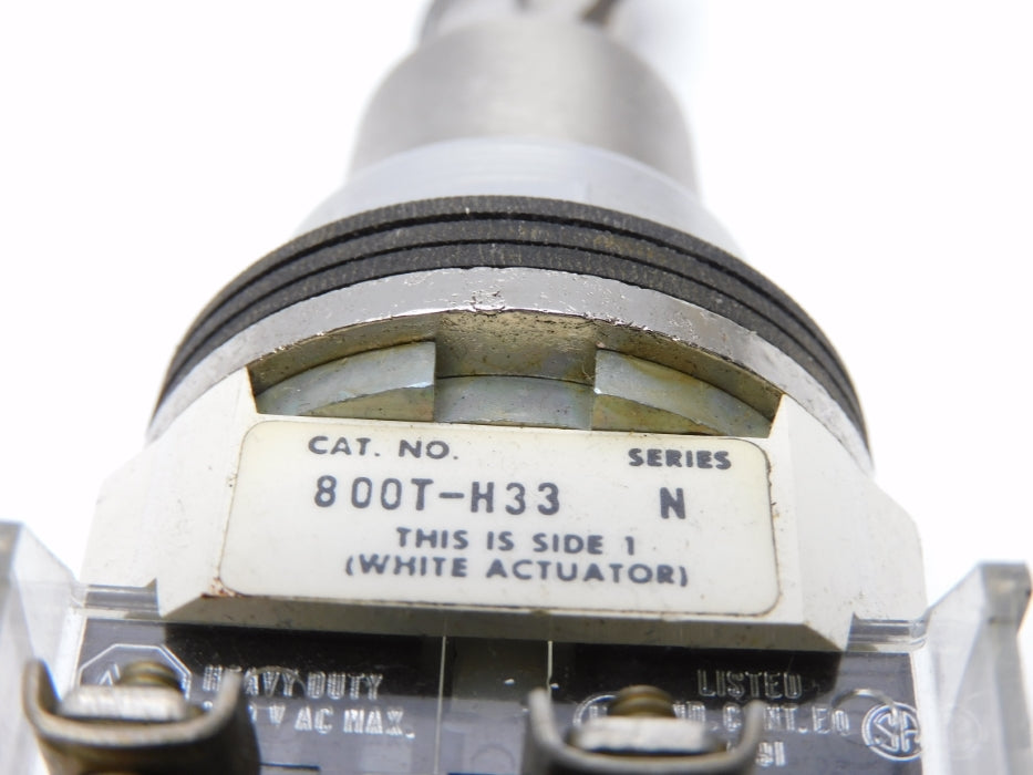 ALLEN BRADLEY 800T-H33 SER. N NSNP