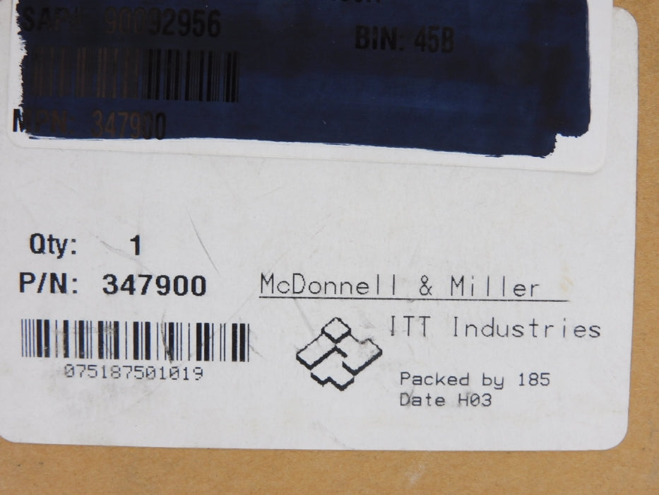 MCDONNELL&MILLER 347900 SA150-106R NSMP