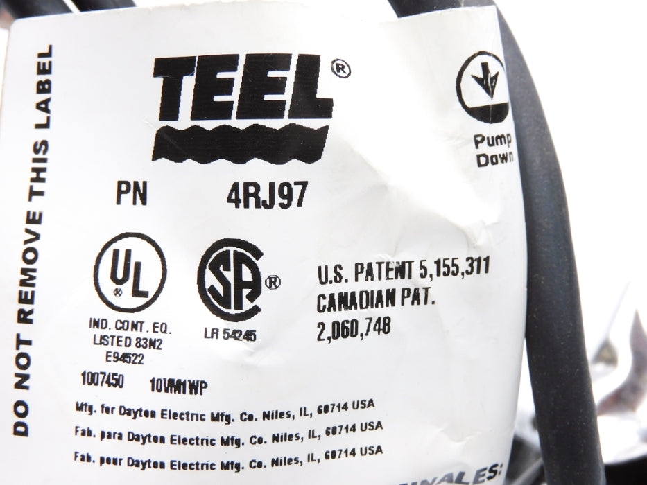 TEEL 4RJ97 120VAC NSMP