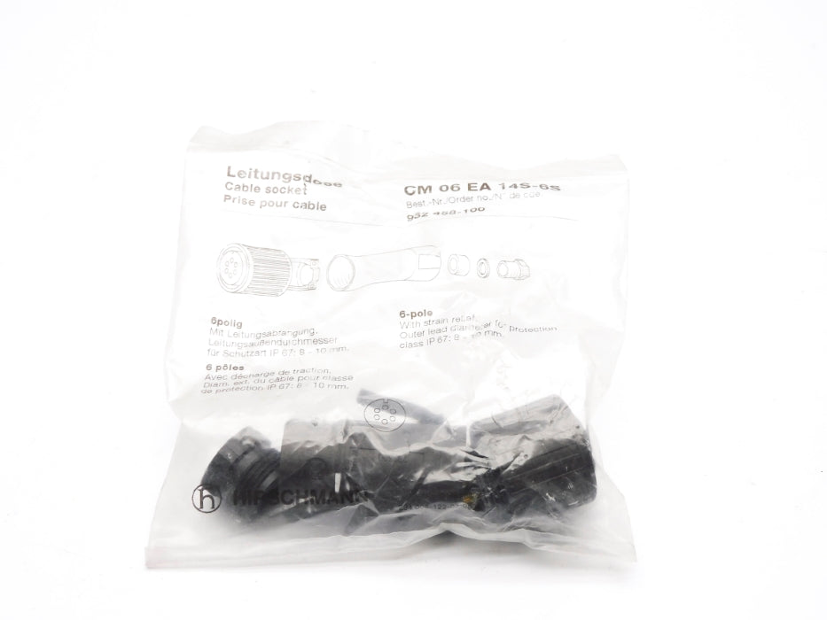 HIRSCHMANN CM06EA14S-6S 932458-100 NSMP