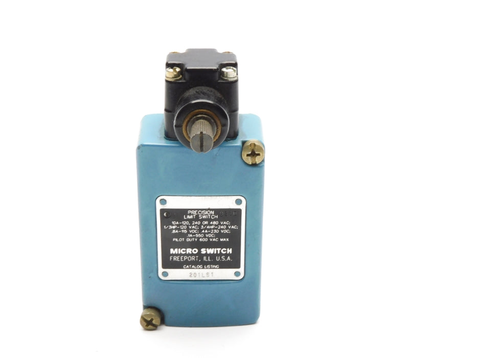 MICRO SWITCH 201LS1 600VAC 10A NSNP
