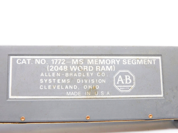 ALLEN BRADLEY 1772-MS UNMP