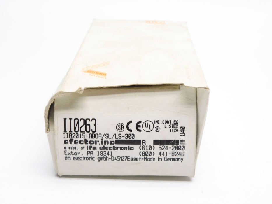 IFM EFECTOR II0263 IIA2015-ABOA/SL/LS-300BL 20-250VAC/DC NSMP