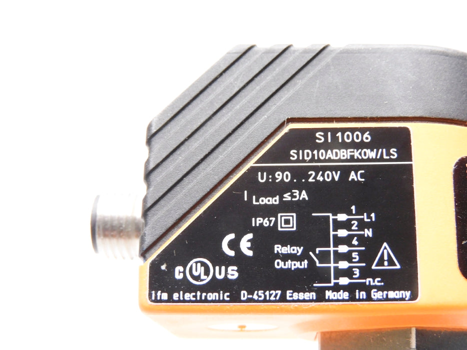 IFM EFECTOR SI8505 SI1006 W/ E40107 NSMP