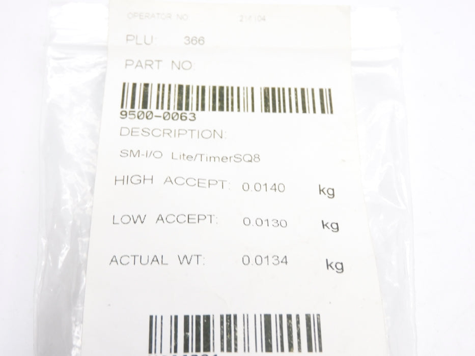 CONNECTOR 9500-0063 NSMP