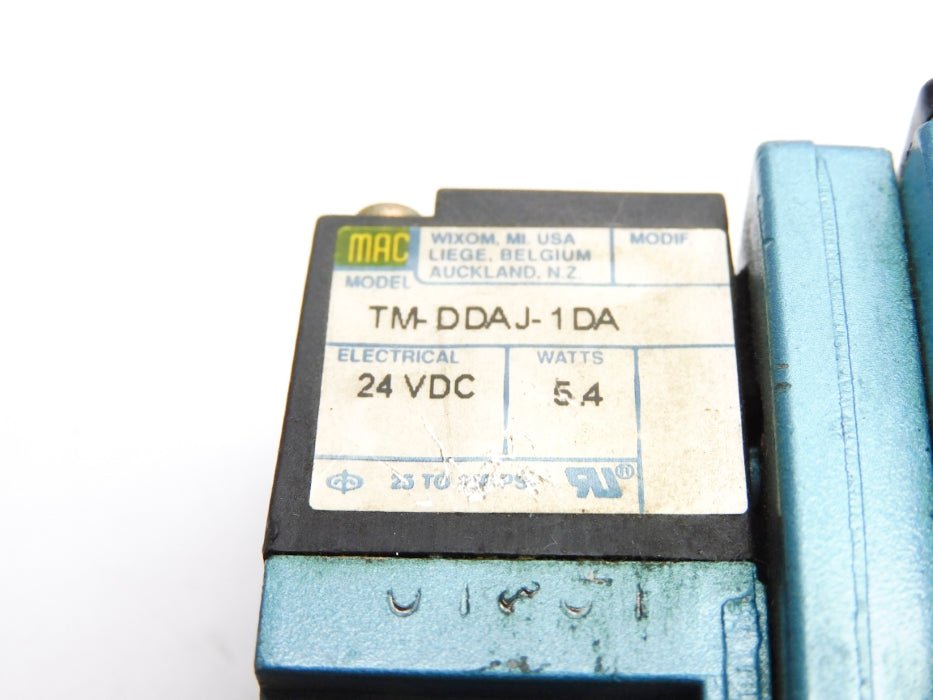 MAC 82A-EC-000-TM-DDAP-1DA 24VDC 150PSI UNMP