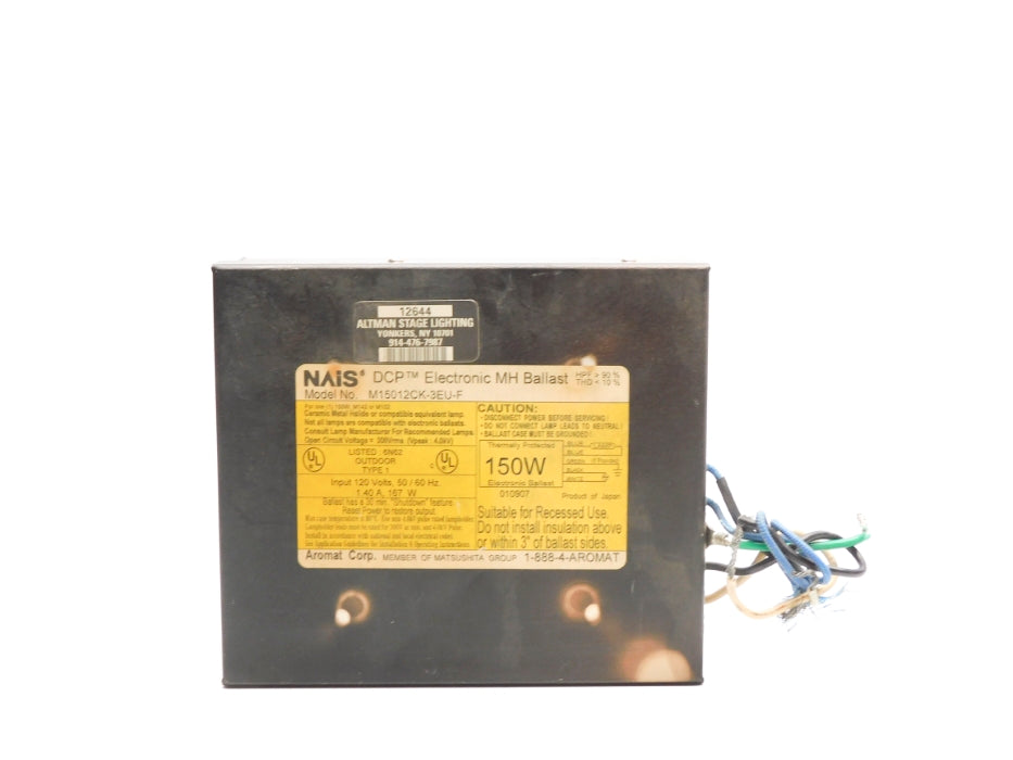 NAIS M15012CK-3EU-F UNMP