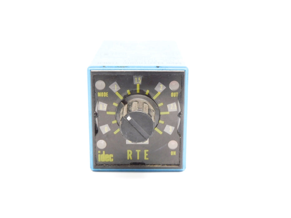 IDEC RTE-P11 120VAC 0-3S UNMP