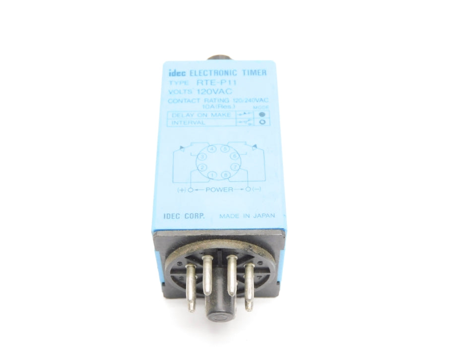 IDEC RTE-P11 120VAC 0-3S UNMP