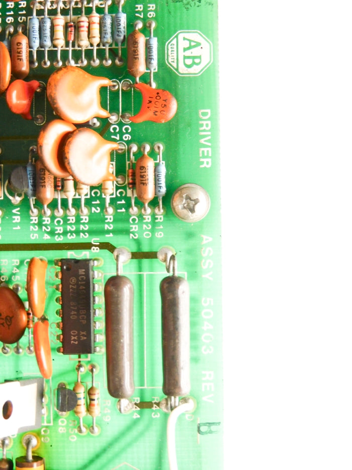INDUSTRIAL SPARE PART 50403 REV. B UNMP