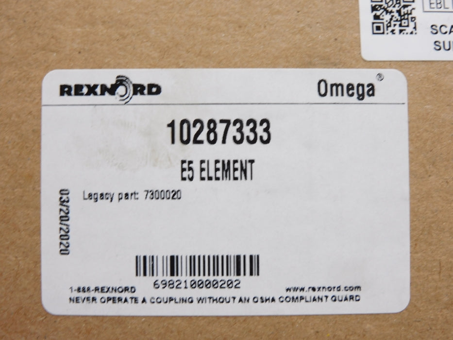 REXNORD 10287333 E5 NSMP
