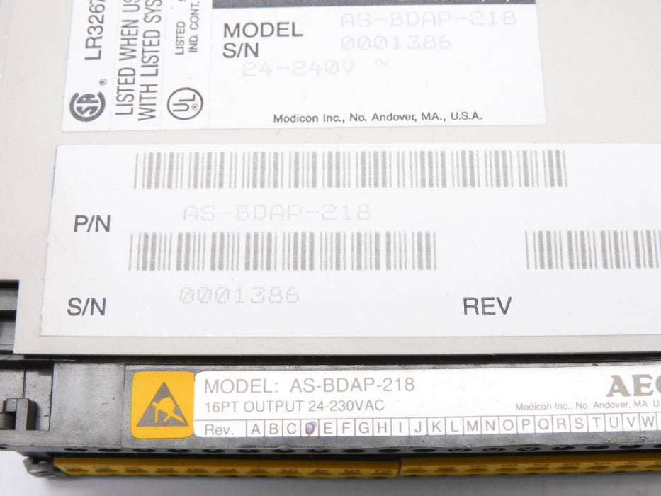MODICON AS-BDAP-218 NSMP
