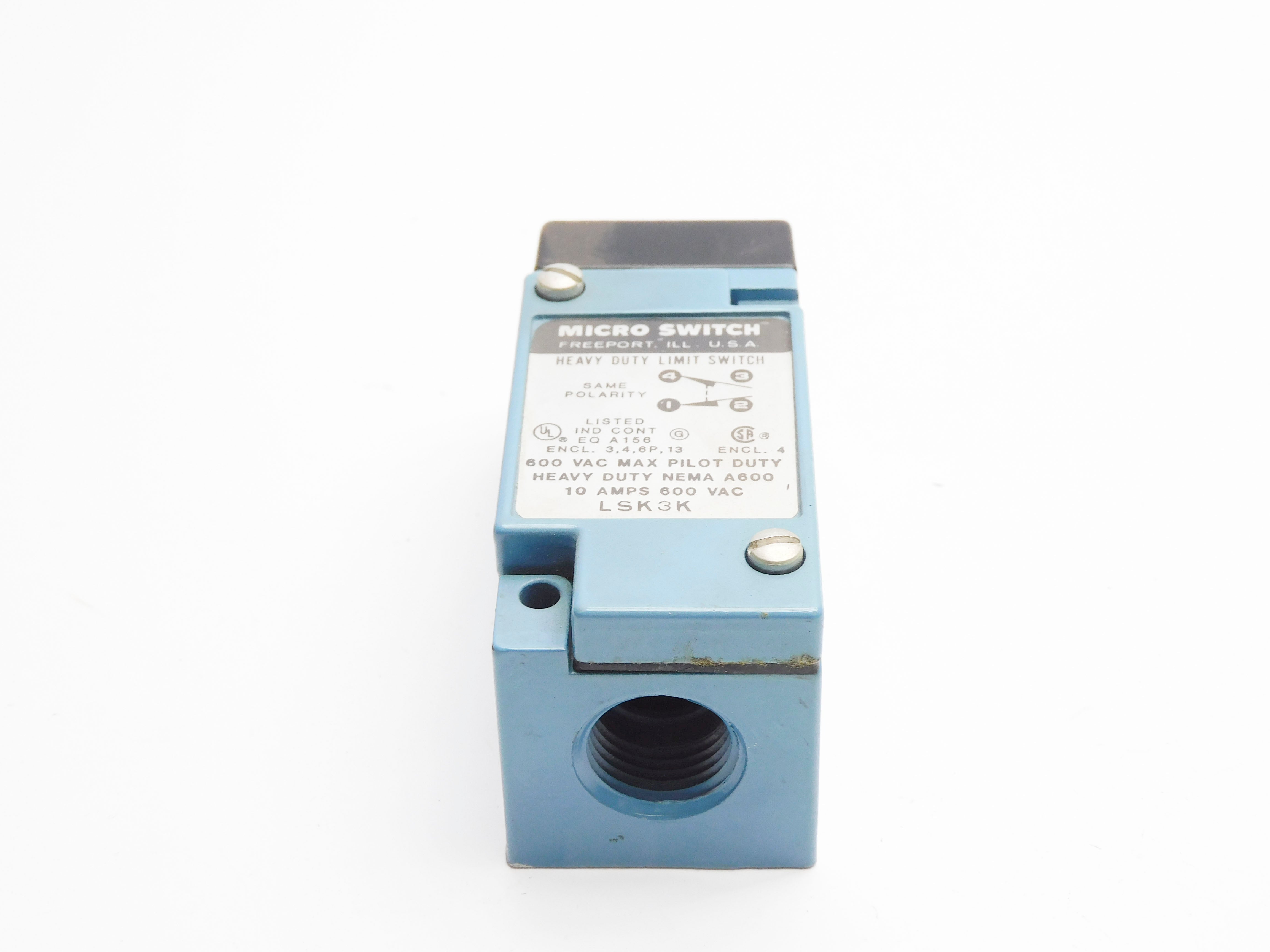 MICRO SWITCH LSK3K UNMP
