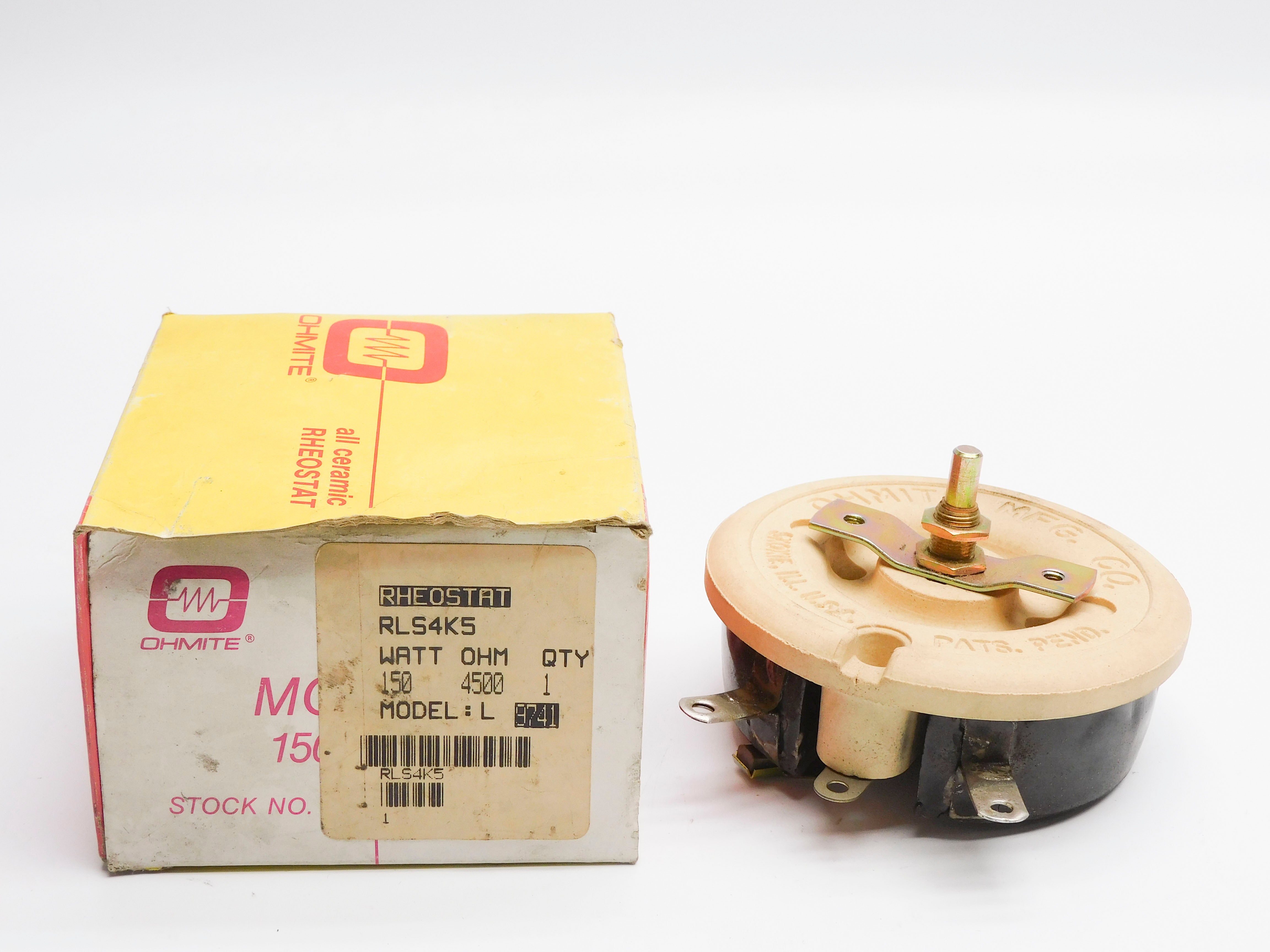 OHMITE RLS4K5 0.182A NSMP