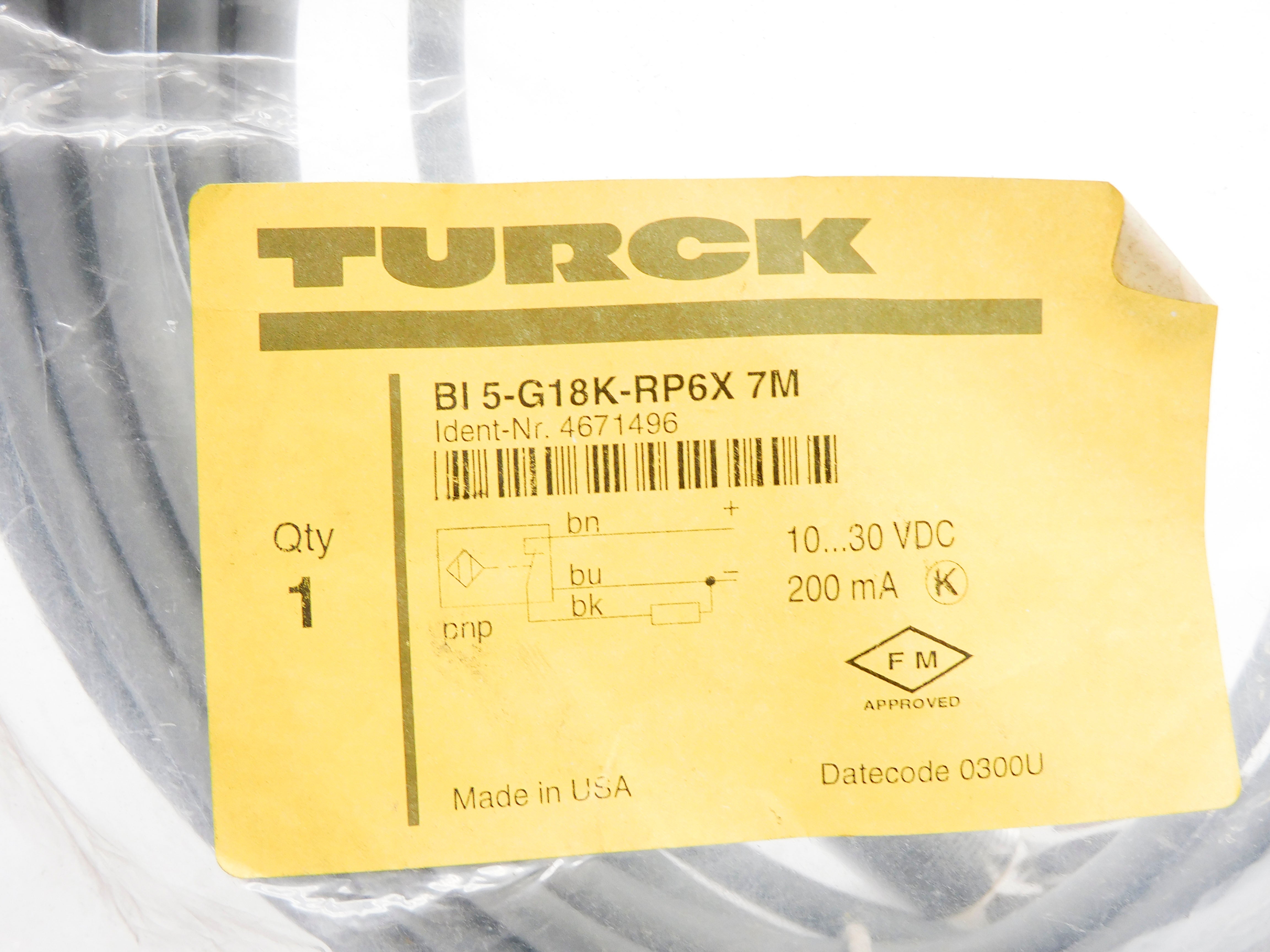 TURCK BI5-G18K-RP6X 4671496 NSMP