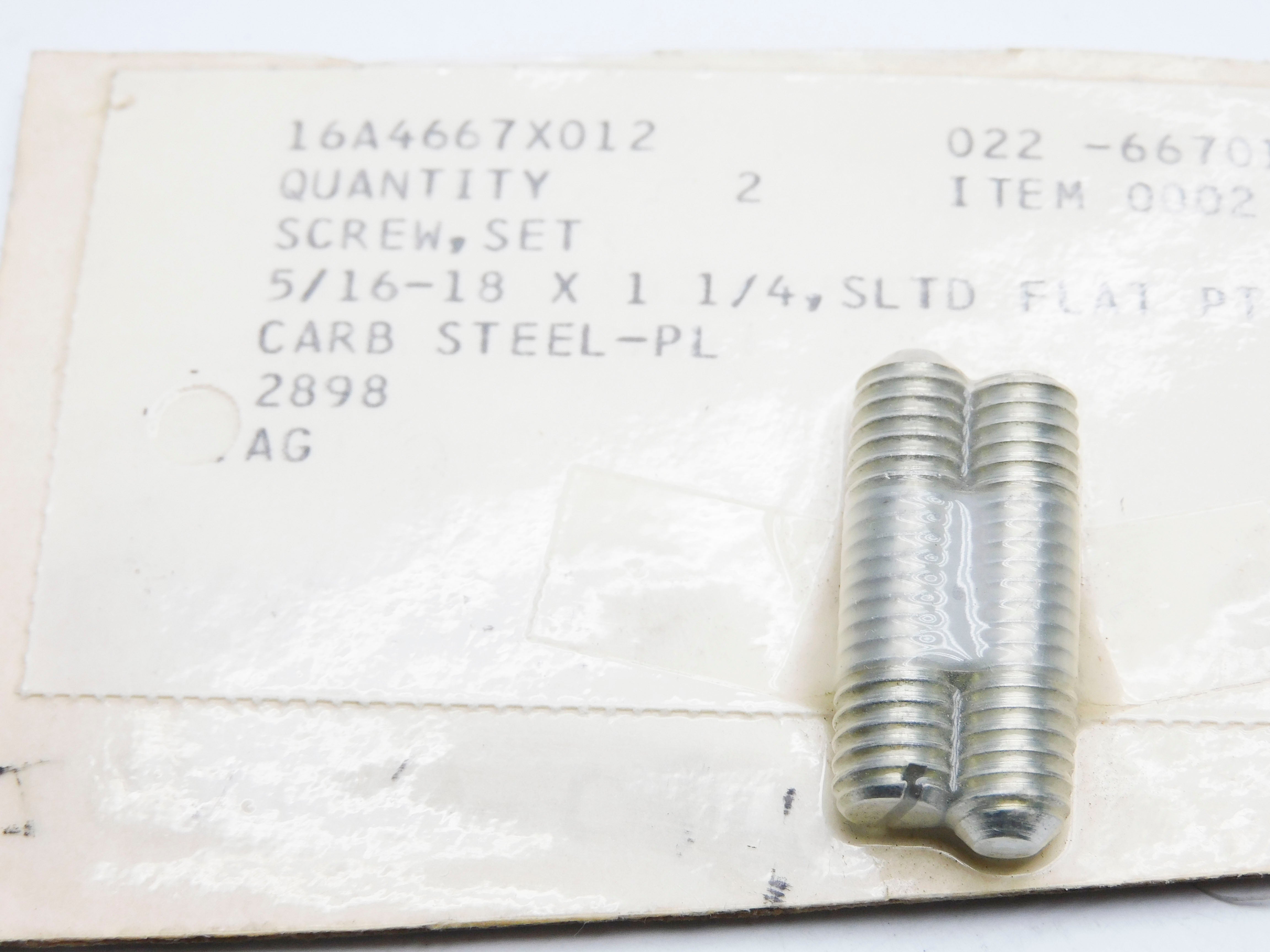 SPARE PART 16A4667X012 (PKG OF 2) NSMP