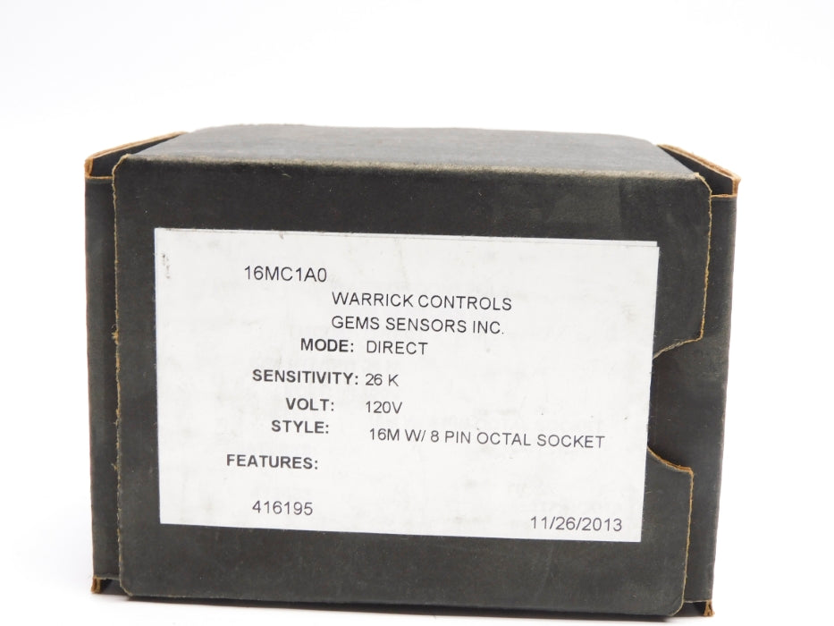WARRICK CONTROLS 16MC1A0 120V 10A NSMP