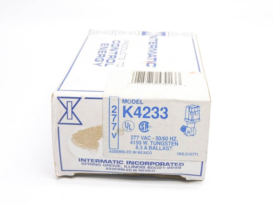 INTERMATIC K4233 277VAC 8.3A NSMP
