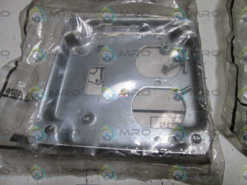 LOT OF 3 EGS 4" OUTLET BOX/COVER 503536 NSMP