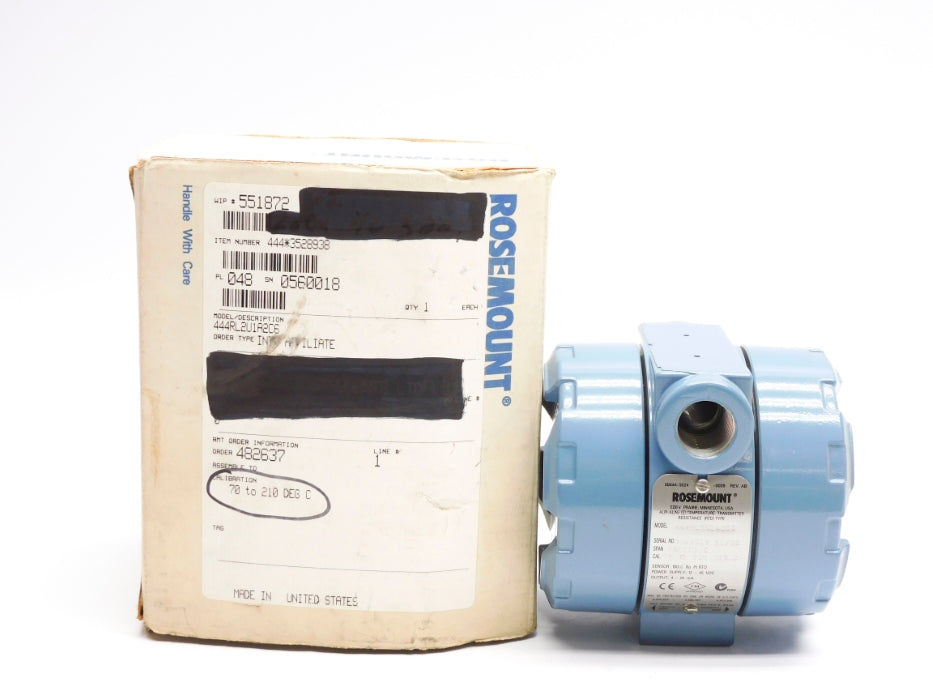 ROSEMOUNT 444RL2U1A2C6 70-210/C NSMP