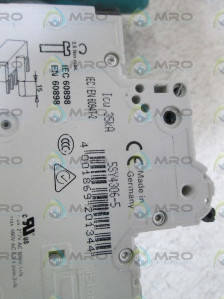 SIEMENS CIRCUIT BREAKER 5SY4306-5 NSNP