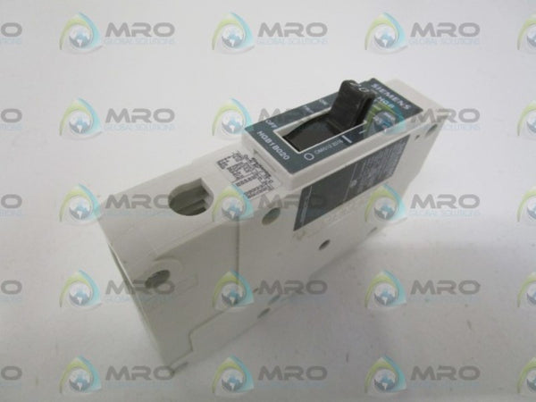 SIEMENS HGB1B020 CIRCUIT BREAKER 20A NSNP