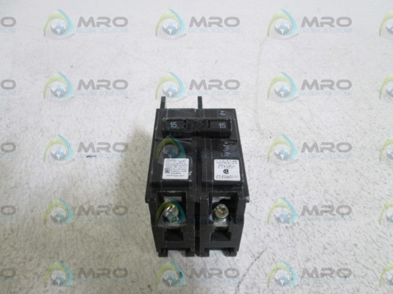 SIEMENS BQ2B015L CIRCUIT BREAKER 15A NSNP