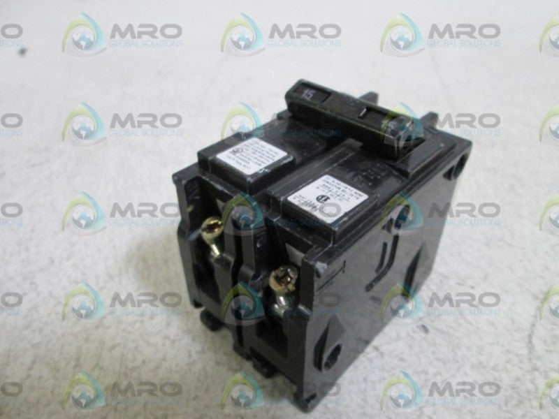 SIEMENS BQ2B015L CIRCUIT BREAKER 15A NSNP