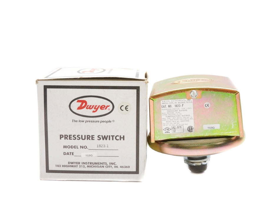 DWYER 1823-1 480VAC 15A 25PSI NSMP