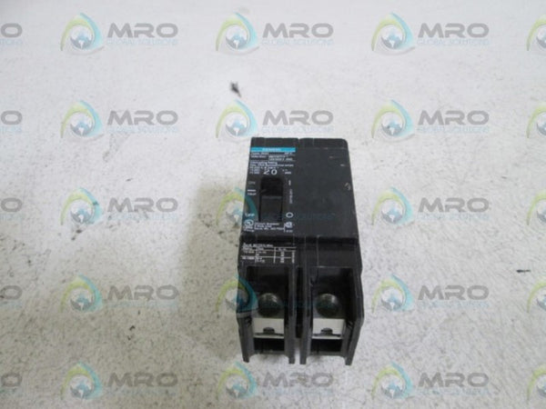 SIEMENS CIRCUIT BREAKER 20A BQD220BP  NSNP