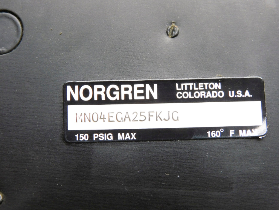 NORGREN MN04EGA25FKJG 110/120V 150PSIG UNMP