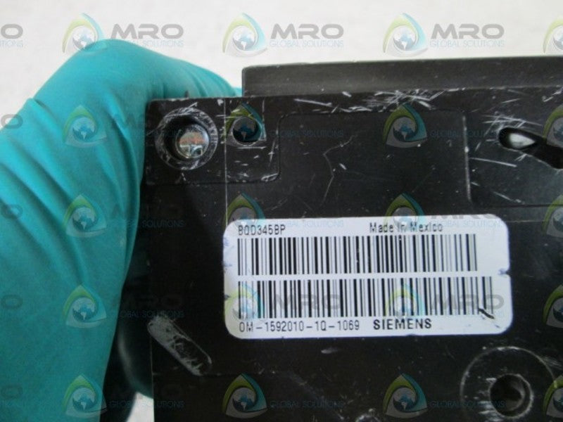 SIEMENS CIRCUIT BREAKER 45A BQD345BP NSNP