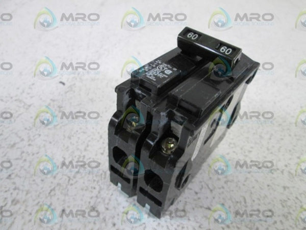 SIEMENS CIRCUIT BREAKER 60A D260 NSNP