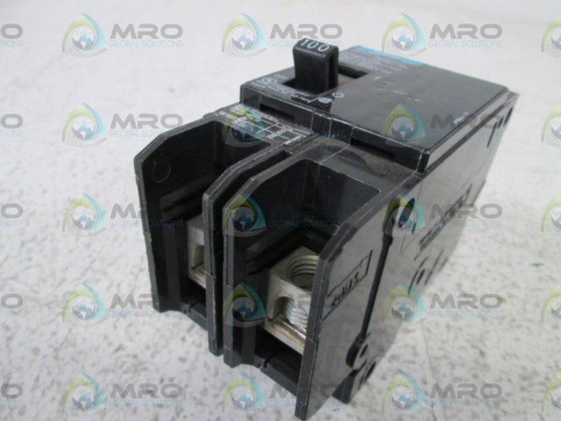 SIEMENS BQD2100 CIRCUIT BREAKER 100A *NEW NO BOX*