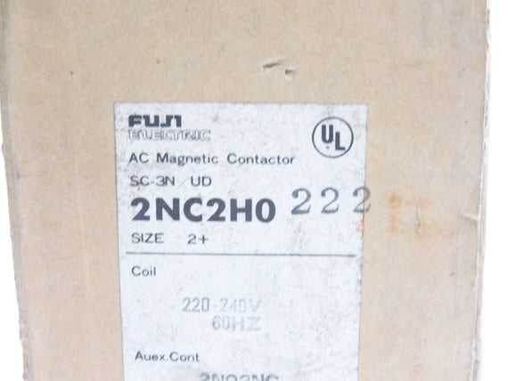 FUJI ELECTRIC 2NC2H0222 SC-3N/UD 220-240V NSMP