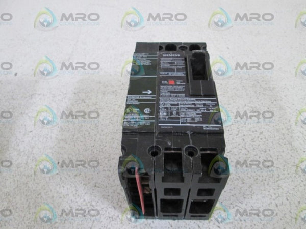 SIEMENS CIRCUIT BREAKER 20A B00ED62 W/ HED42B020 NSNP