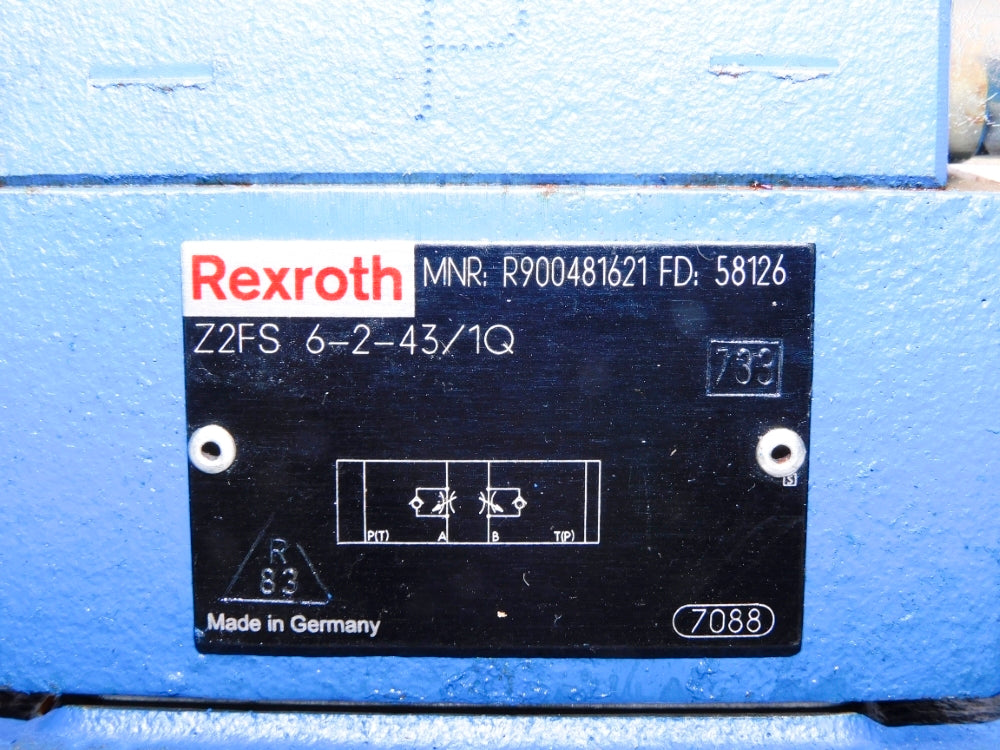 REXROTH 4WE6J60/EG24N9K4 R900561288 R900913368 24VDC UNMP