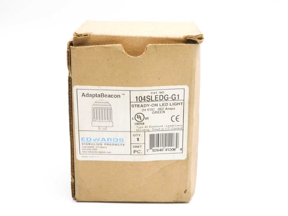 EDWARDS 104SLEDG-G1 24VDC .062A NSMP