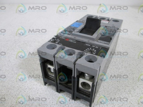 SIEMENS CIRCUIT BREAKER 225A FXD62B225 (AS PICTURED) NSNP