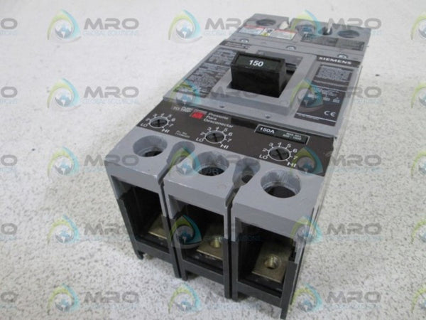 SIEMENS CIRCUIT BREAKER 150A HFXD63B150 (AS PICTURED) NSNP