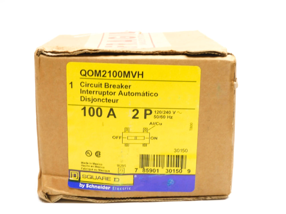 SQUARE D QOM2100MVH 120/240V 100A NSMP