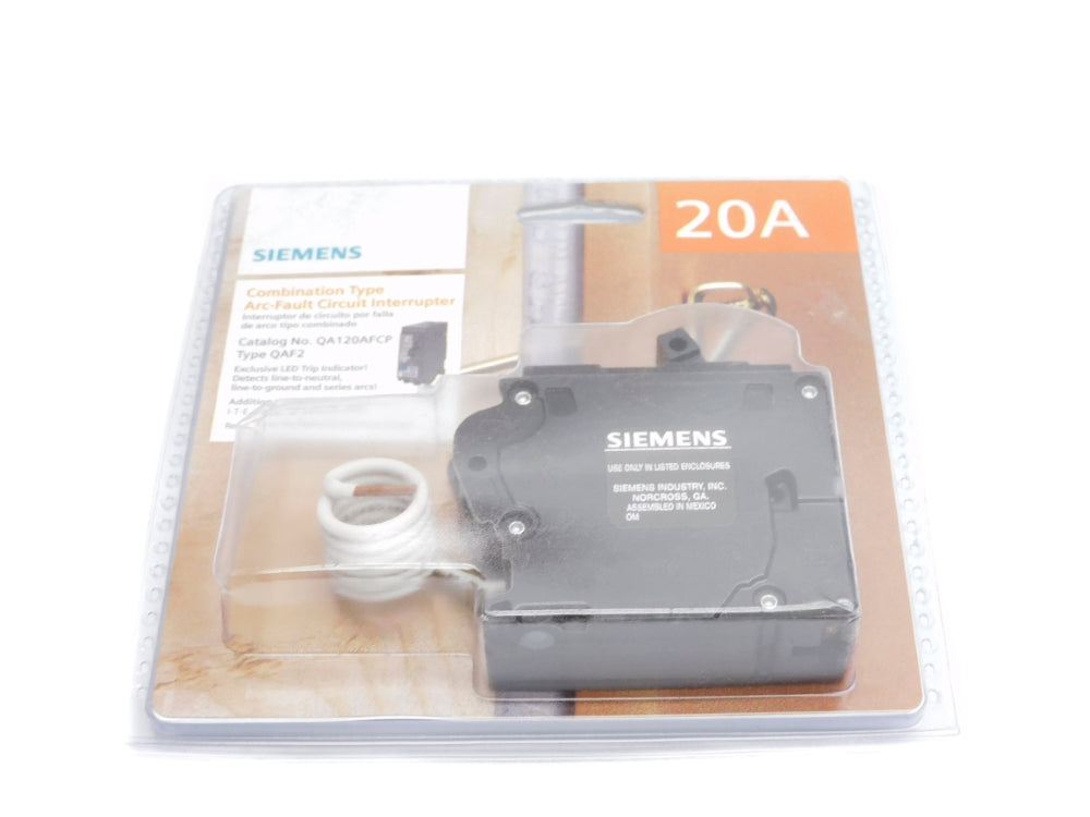 SIEMENS QA120AFCP 120VAC 20A NSMP