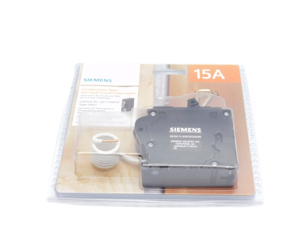 SIEMENS QA115AFCP 120VAC 15A NSMP