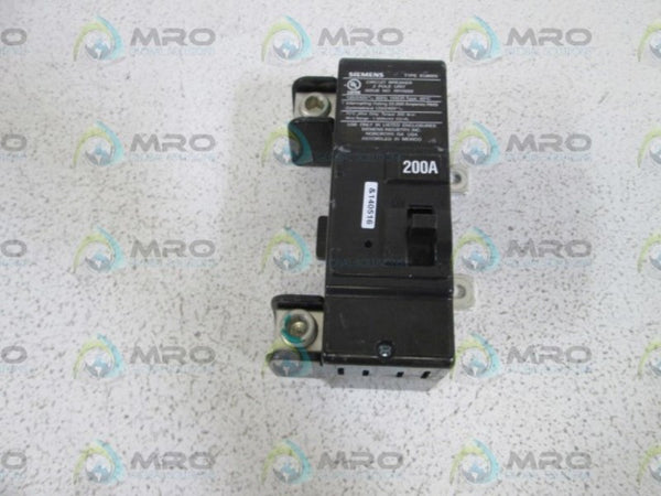 SIEMENS CIRCUIT BREAKER 200A EQ8695 NSNP