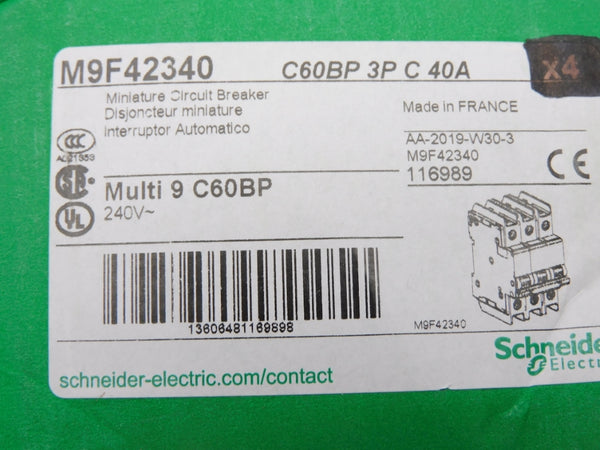 SCHNEIDER ELECTRIC M9F42340 240V 40A NSNP