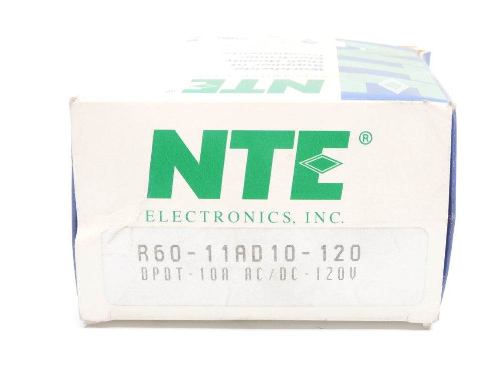 NTE ELECTRONICS R60-11AD10-120 SER. B 120VAC/DC 0.1S-2HR NSMP